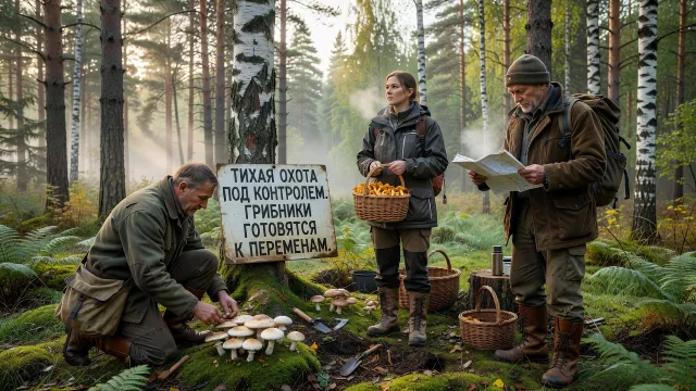 Тихая охота под контролем. Грибники готовятся к переменам